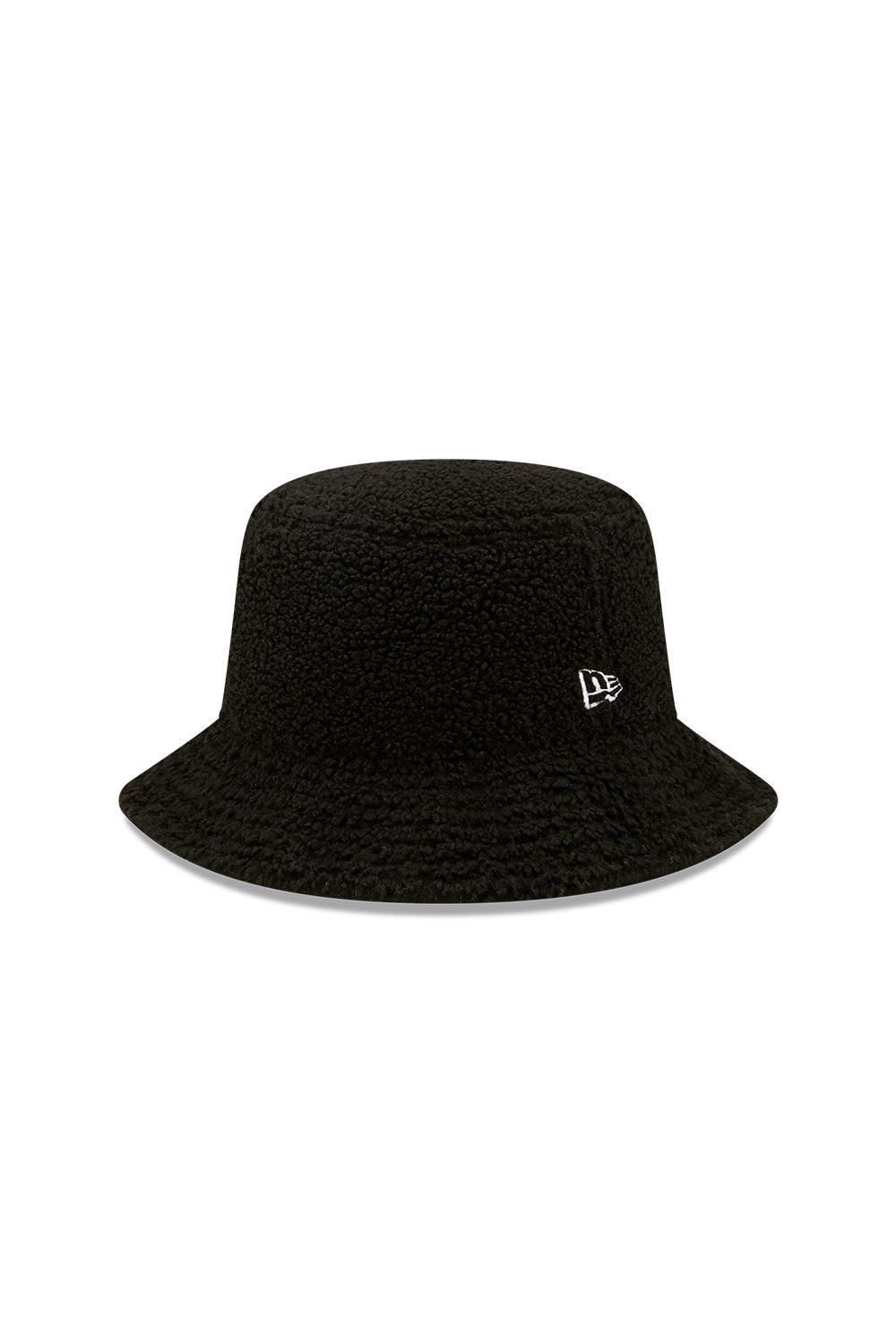 New Era-Women's Borg Bucket New Era Black-Bucket Hat-1-Milagron.com