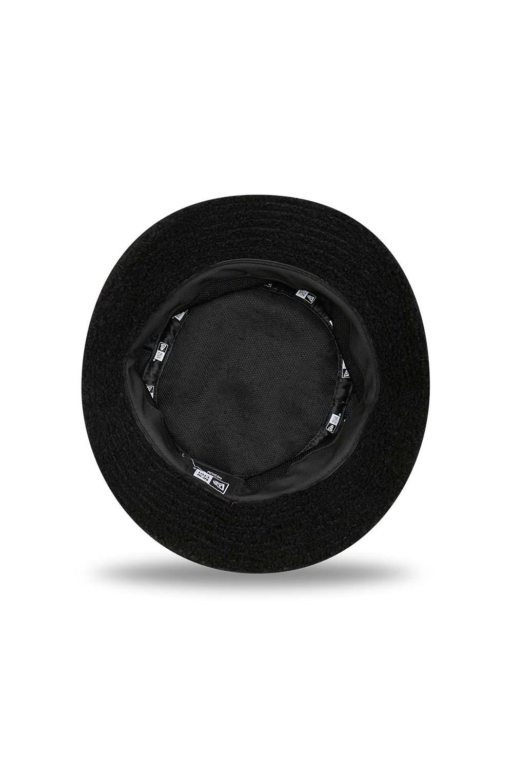 New Era-Women's Borg Bucket New Era Black-Bucket Hat-2-Milagron.com