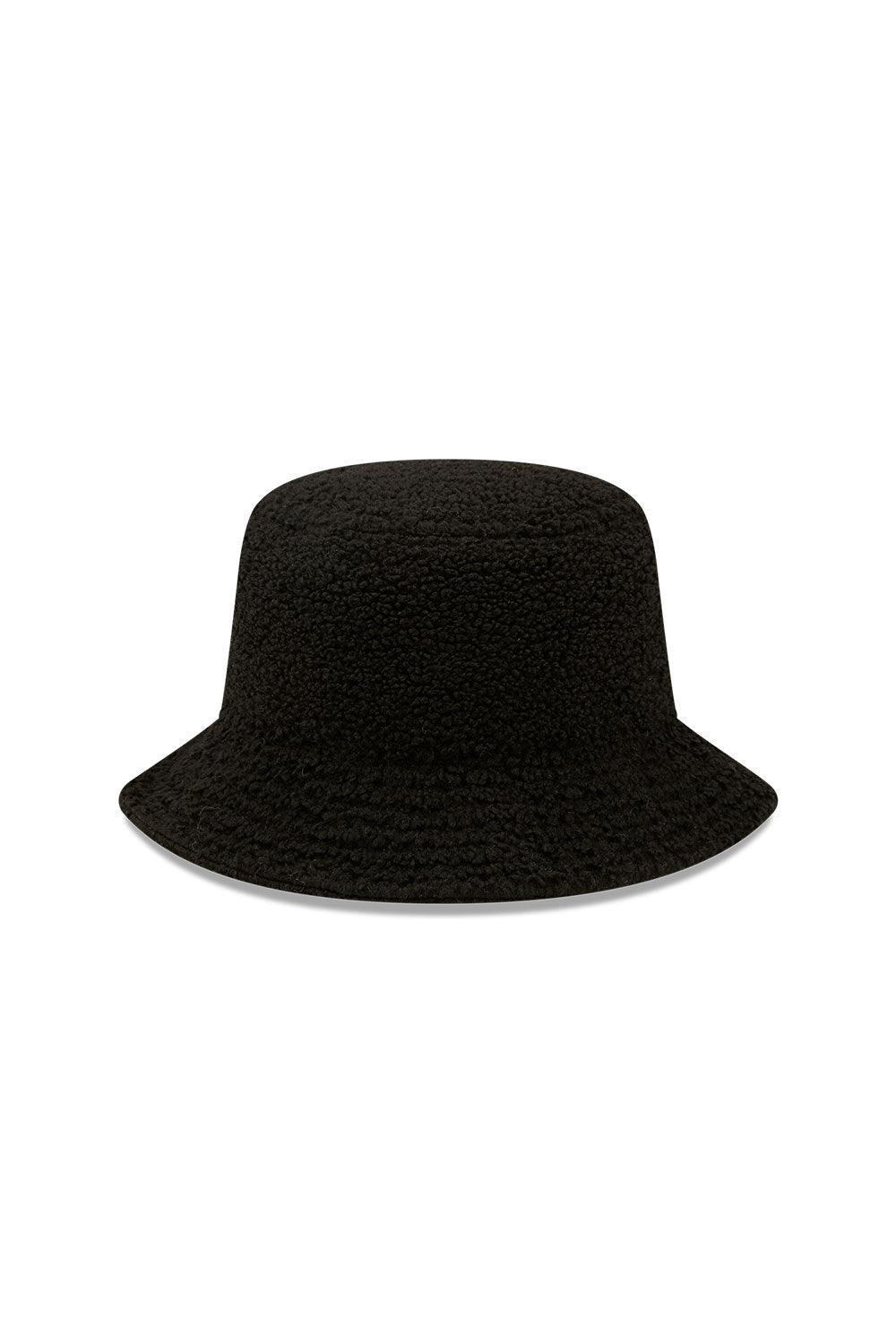 New Era-Women's Borg Bucket New Era Black-Bucket Hat-3-Milagron.com