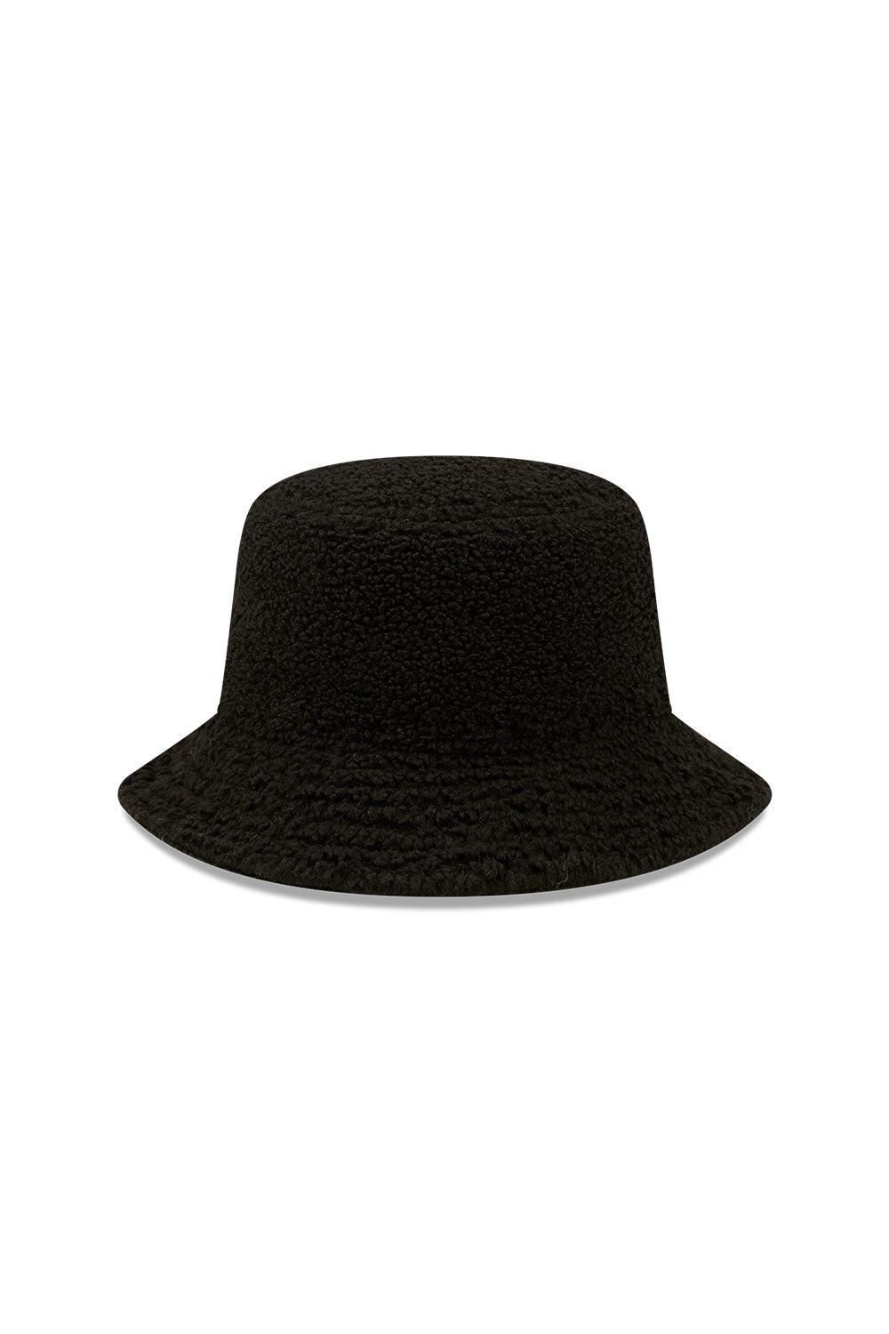 New Era-Women's Borg Bucket New Era Black-Bucket Hat-4-Milagron.com