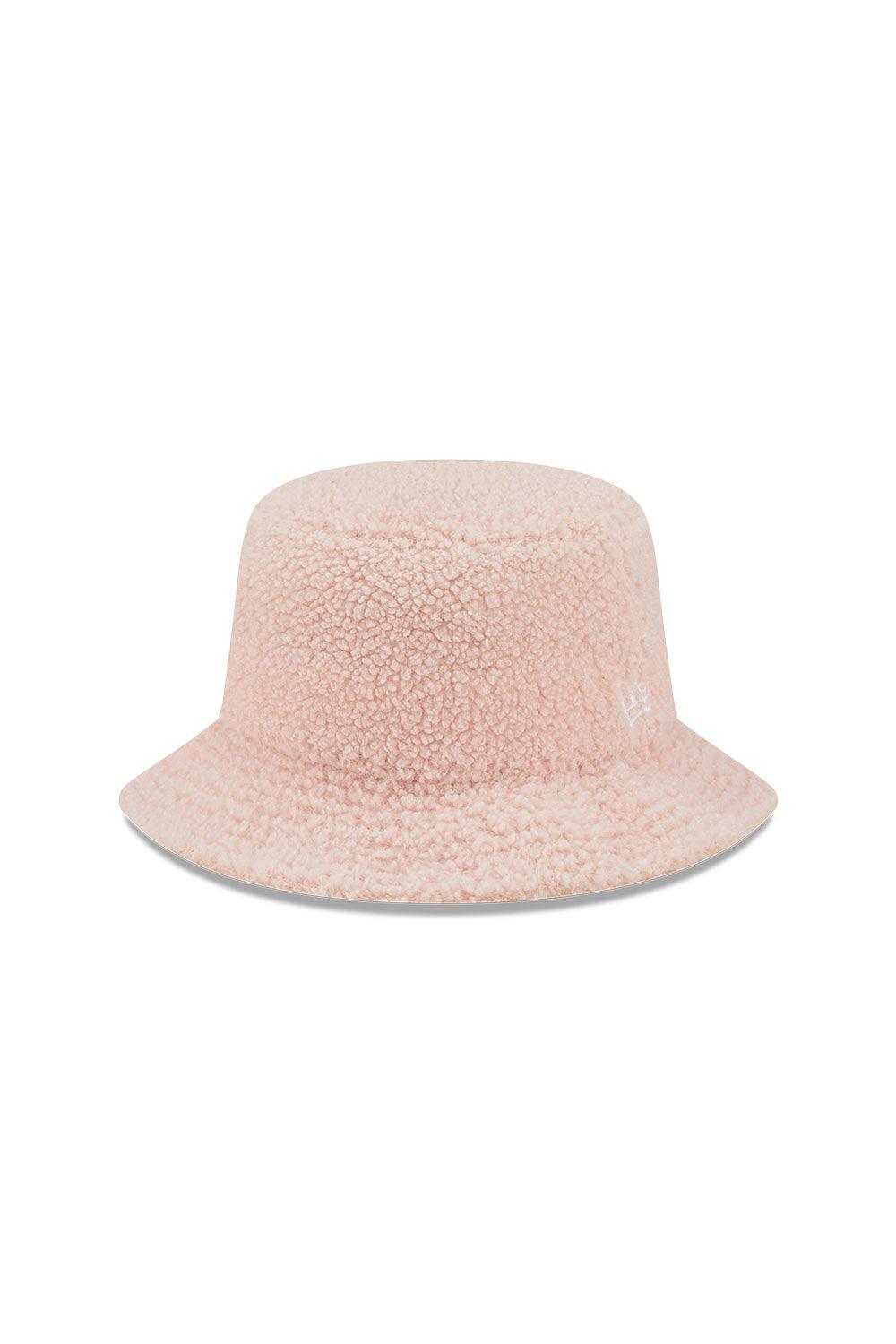 New Era-Women's Borg Bucket New Era Pink-Bucket Hat-1-Milagron.com