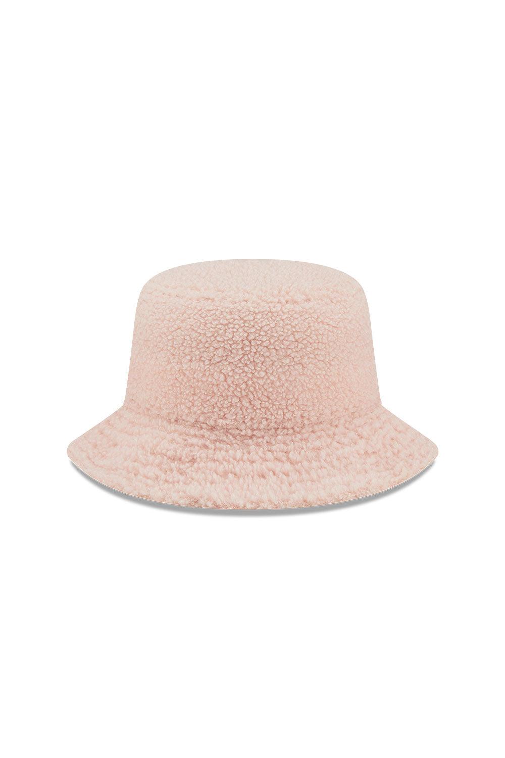New Era-Women's Borg Bucket New Era Pink-Bucket Hat-3-Milagron.com