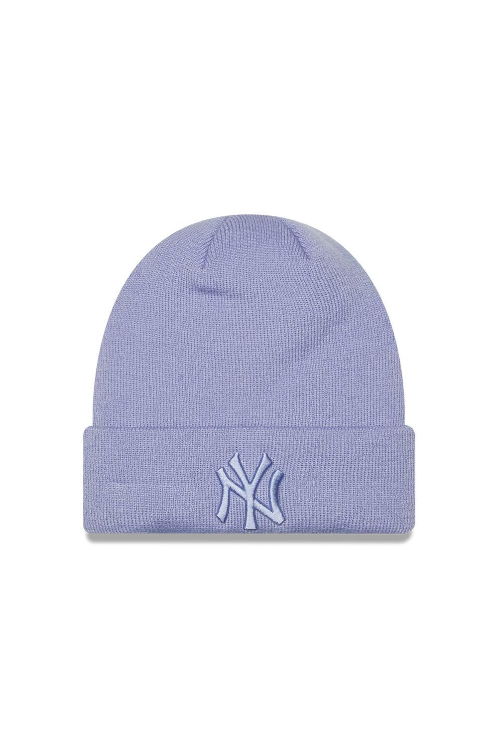 New Era-Women's Chenille Bobble Beanie Lvdlvd-Bere-1-Milagron.com