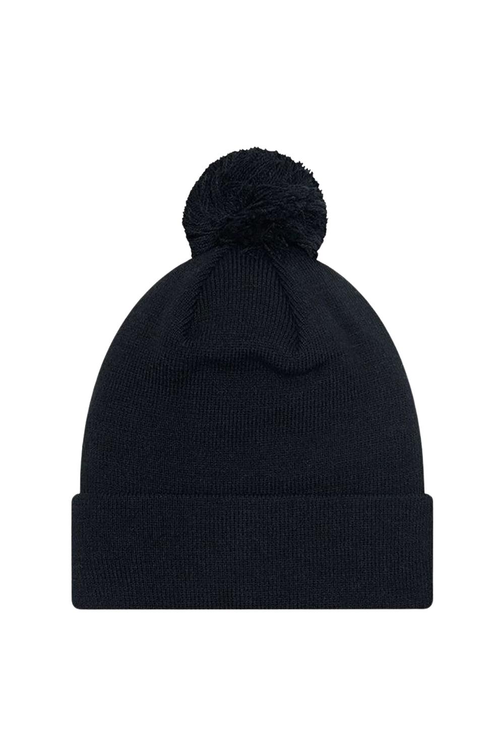 New Era-Women's Metallic Pom Beanie Neyyan BLKMTS-Bere-2-Milagron.com
