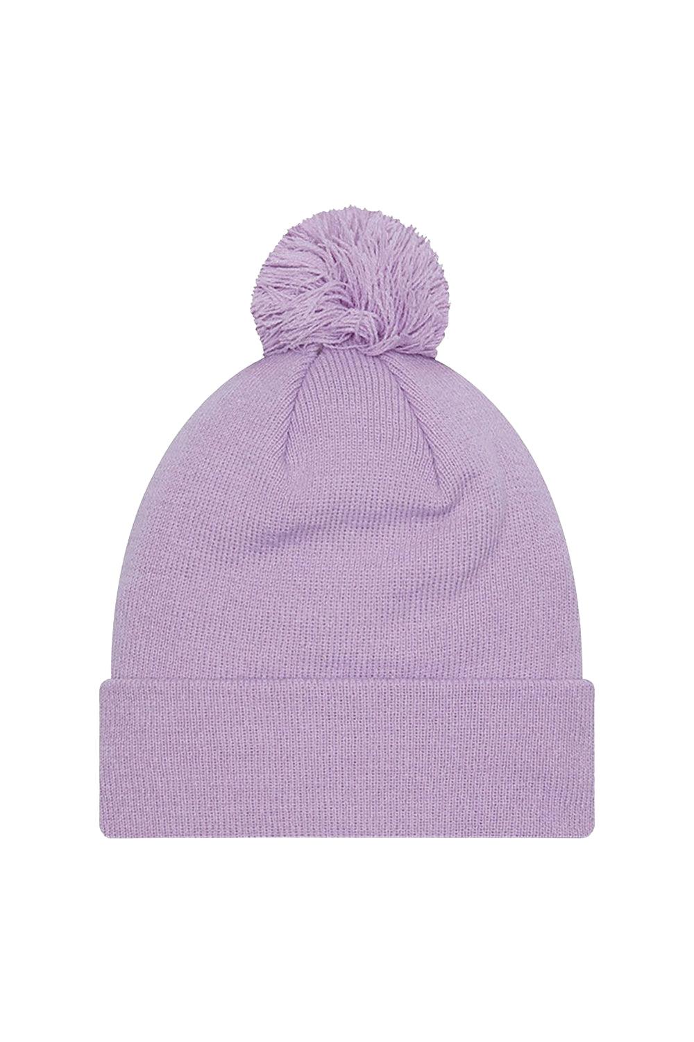 New Era-Women's Metallic Pom Beanie Neyyan PSLMTS-Bere-2-Milagron.com