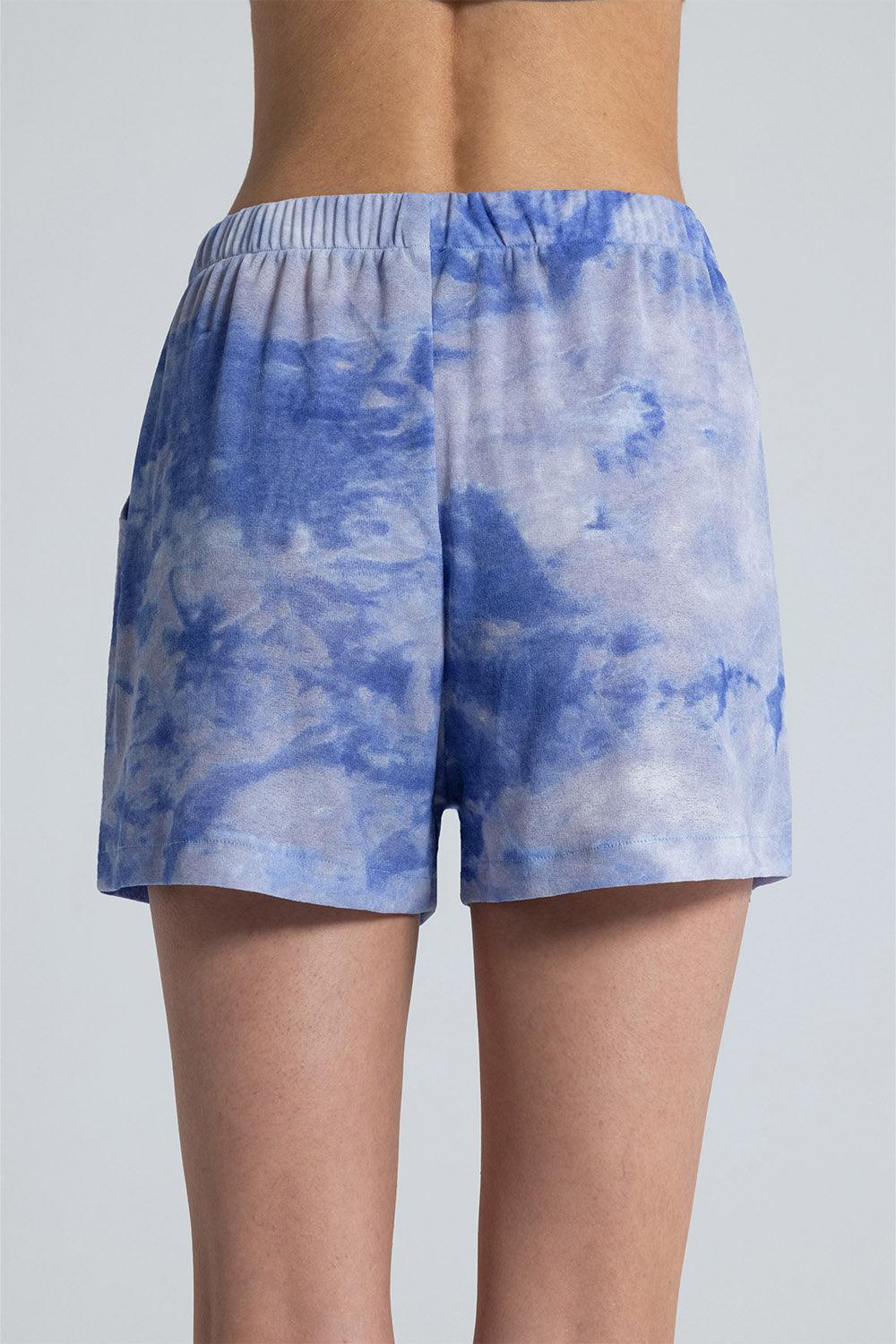 Nil Ergüven-Cielo Desenli Şort-Alt - Üst Takım-2-Milagron.com