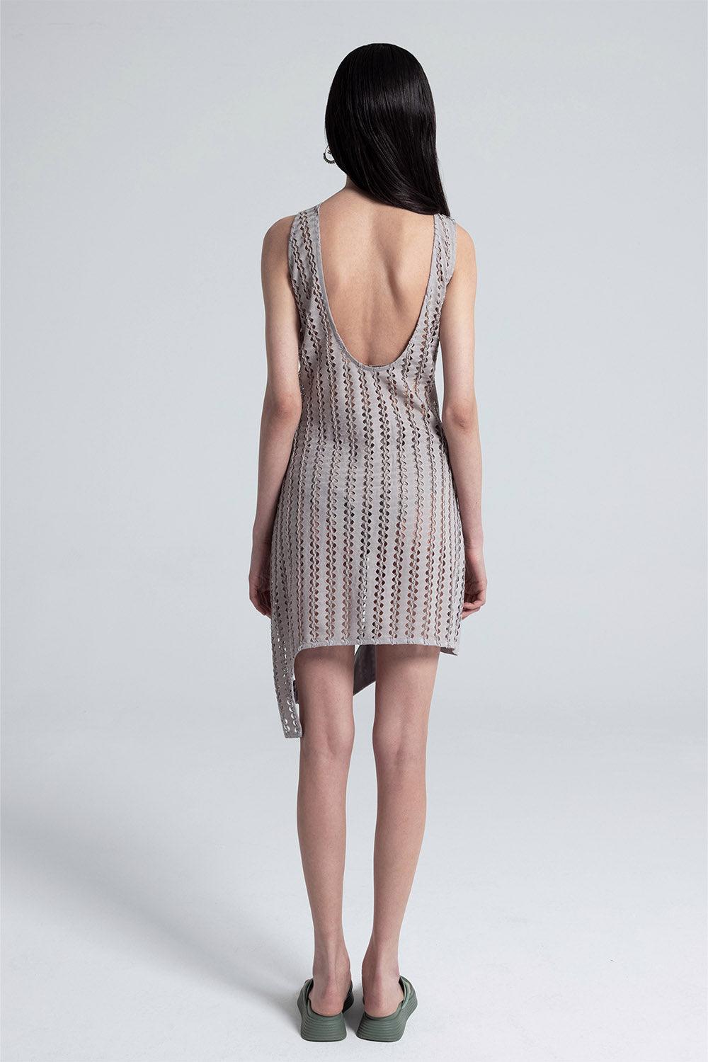 Nil Ergüven-Penthia File Elbise-Elbise-3-Milagron.com