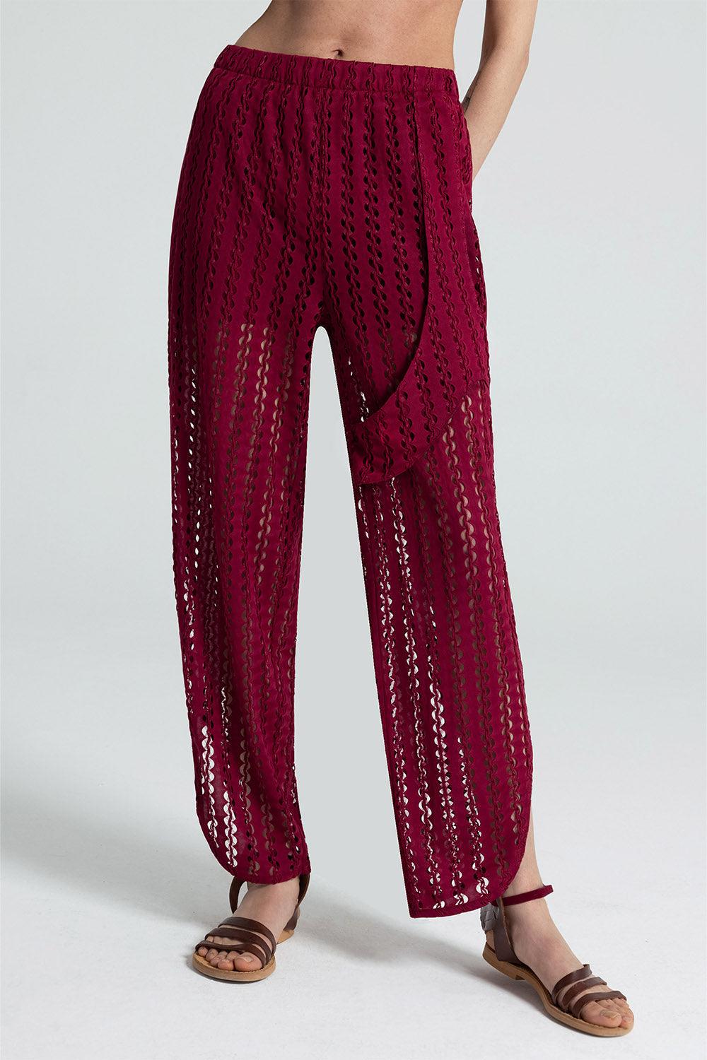 Nil Ergüven-Rhoda File Pantolon-Pantolon-2-Milagron.com