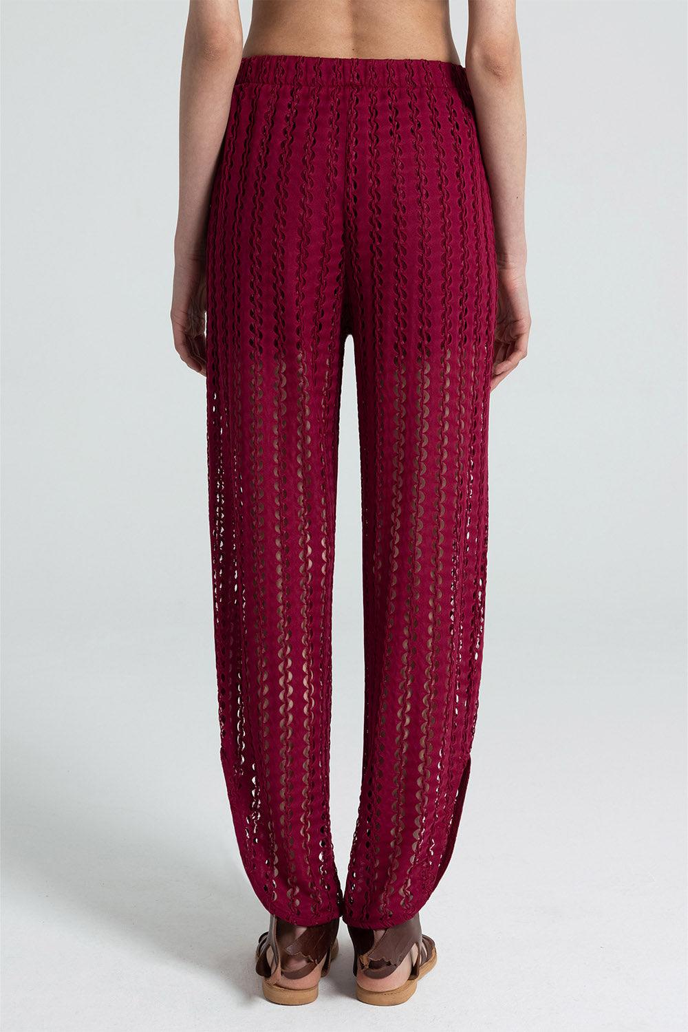 Nil Ergüven-Rhoda File Pantolon-Pantolon-3-Milagron.com