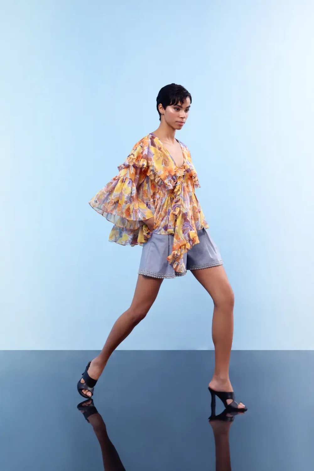 Nilgün Mirza-Rüya Dokunuş Şifon Bluz-Bluz-1-Milagron.com