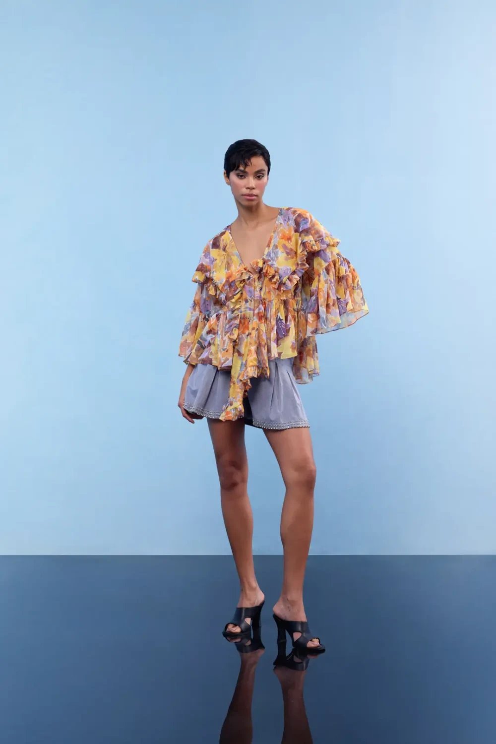 Nilgün Mirza-Rüya Dokunuş Şifon Bluz-Bluz-2-Milagron.com