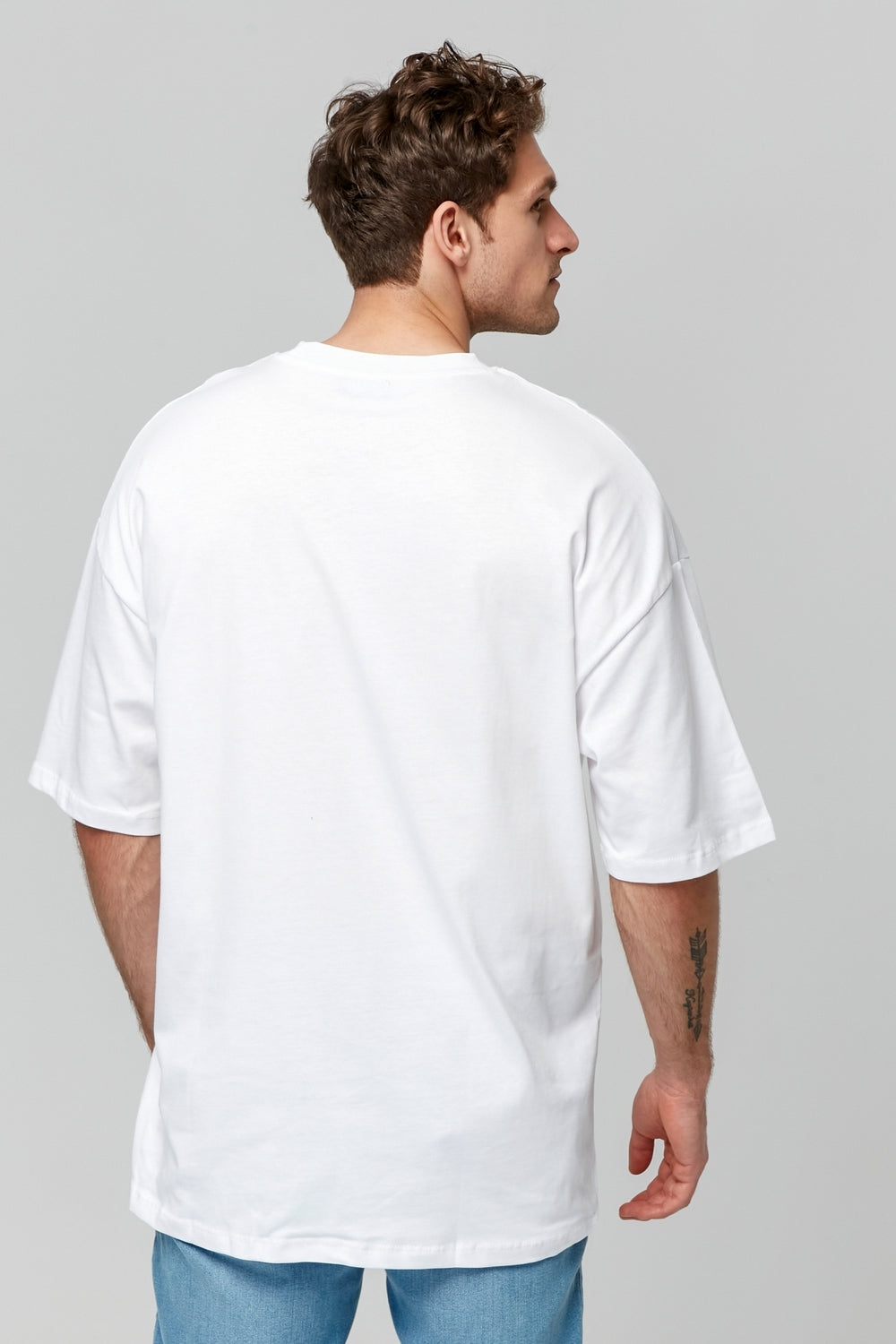 Nineteen Brand-Basic Oversize Unisex T-shirt-T-Shirts-3-Milagron.com
