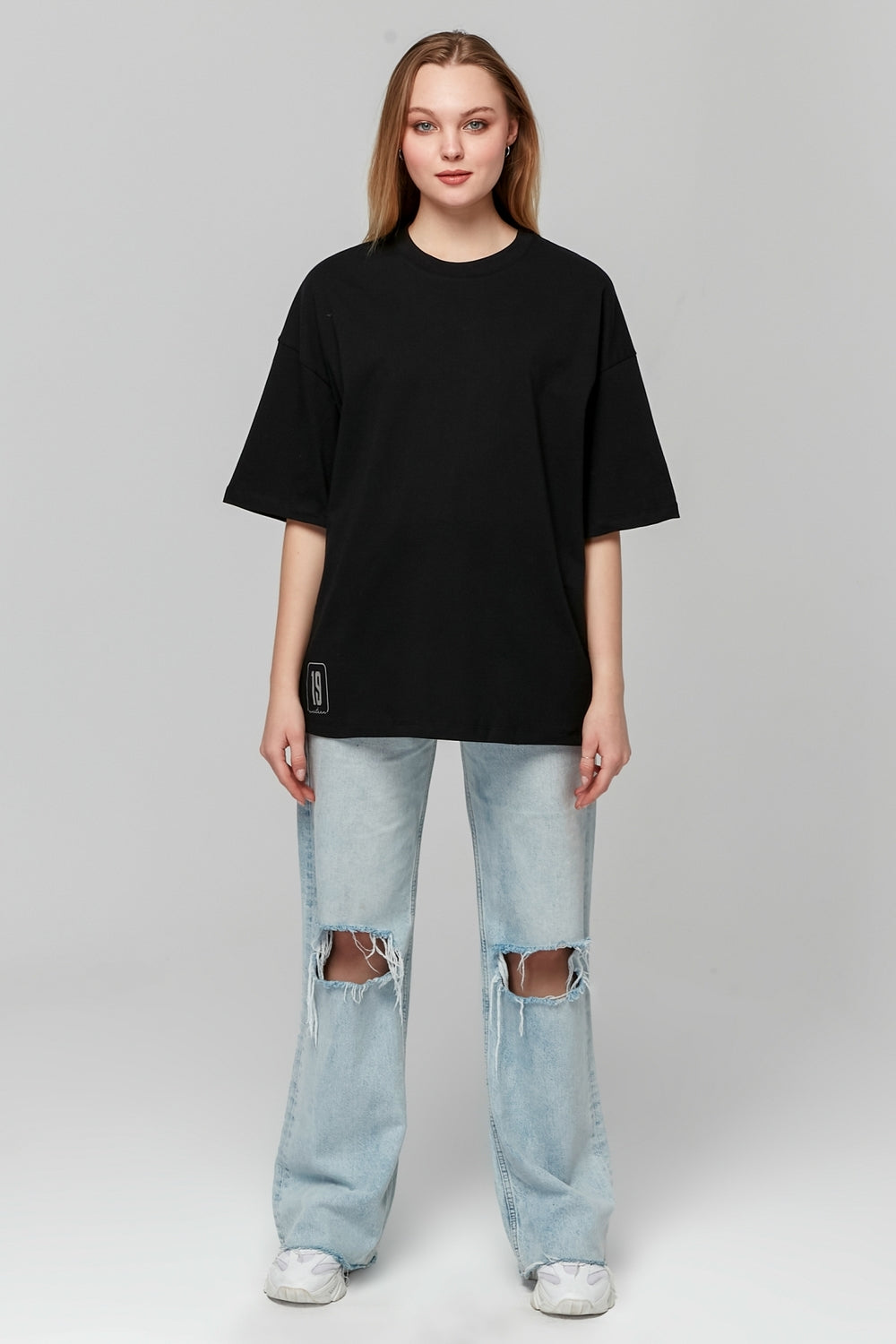Nineteen Brand-Basic Oversize Unisex T-shirt-T-Shirts-3-Milagron.com