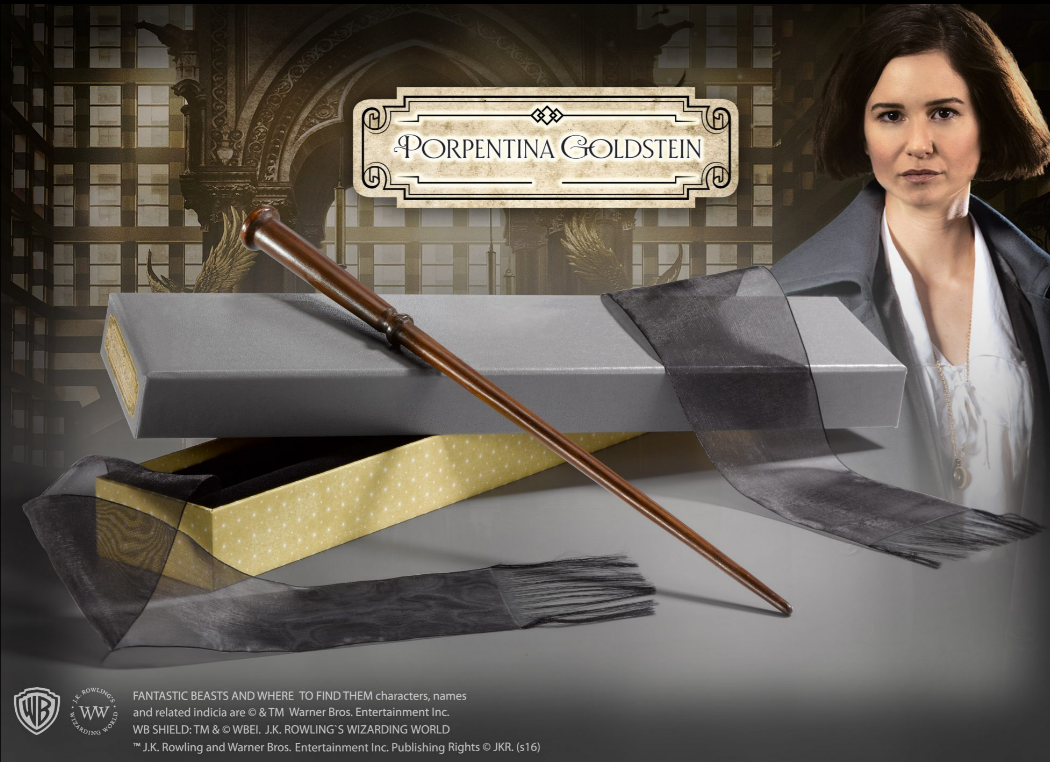 Noble Collection-Fantastic Beats Porpentina Goldstein Wand in Collector’s Box (Asa)-Asa-4-Milagron.com