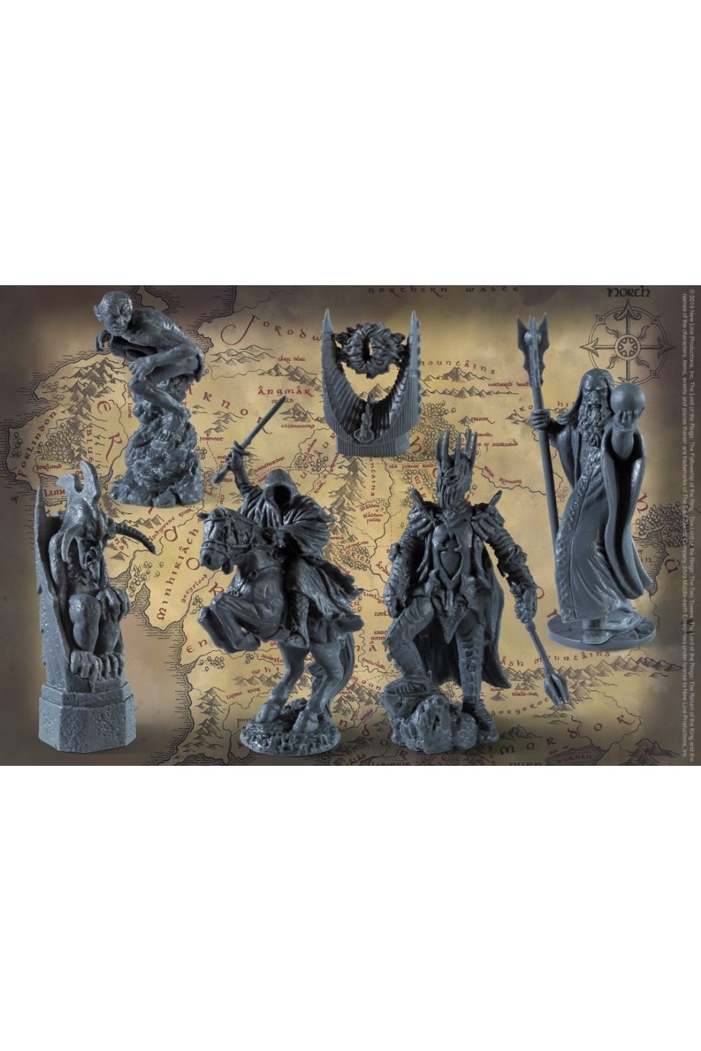 Noble Collection-Lord of the Rings: Battle for Middle-Earth Satranç Takımı-Satranç-4-Milagron.com