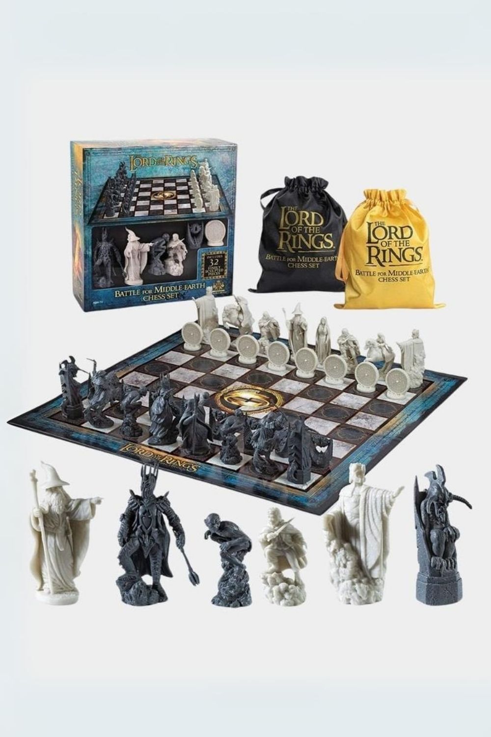 Noble Collection-Lord of the Rings: Battle for Middle-Earth Satranç Takımı-Satranç-5-Milagron.com