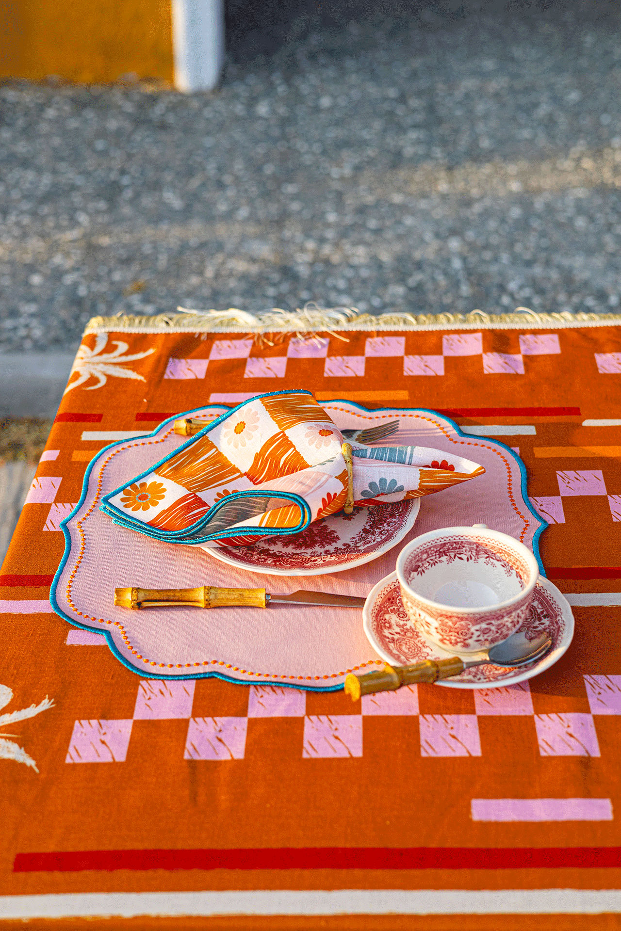 Palms &Amp; Sands Amerikan Servisi (4'Lü Set)