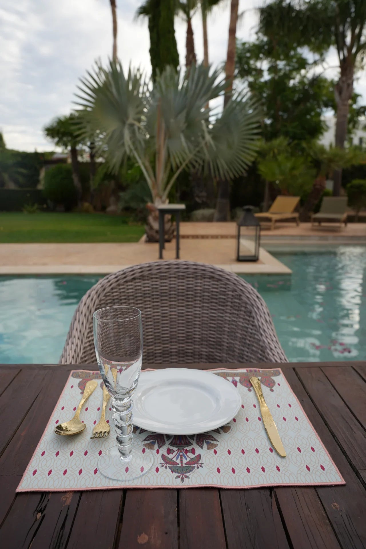 Solea Amerikan Servisi Ivory (2'Li Set)