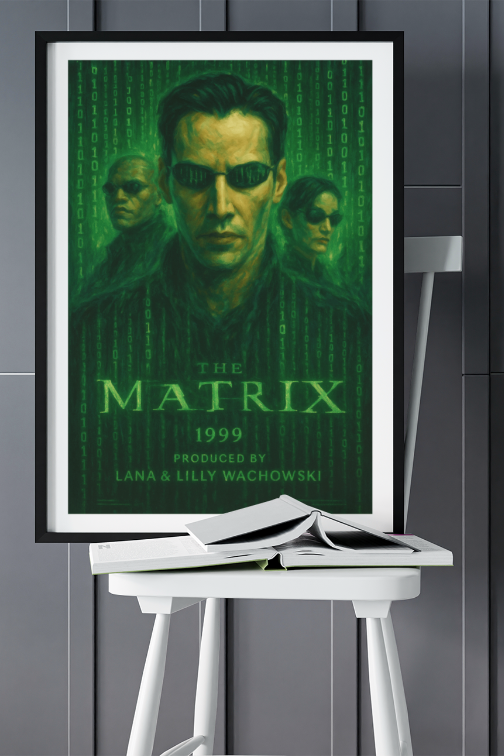Nord Design-Hollywood Serisi Çerçeveli Tablo - Matrix-Tablo-2-Milagron.com