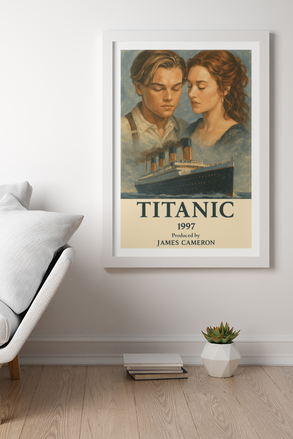 Nord Design-Hollywood Serisi Çerçeveli Tablo - Titanic-Tablo-1-Milagron.com