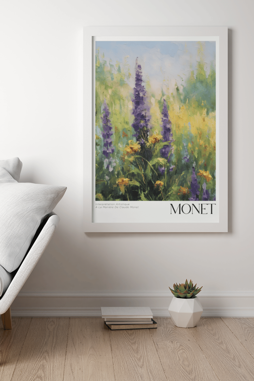 Nord Design-Ressam Serisi Çerçeveli Tablo - Claude Monet - 02-Tablo-1-Milagron.com