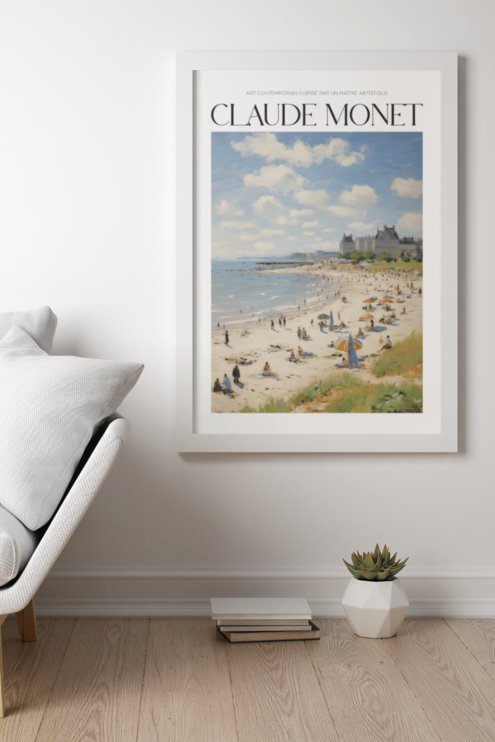 Nord Design-Ressam Serisi Çerçeveli Tablo - Claude Monet - 06-Tablo-1-Milagron.com