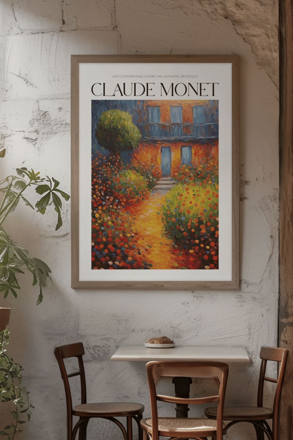 Nord Design-Ressam Serisi Çerçeveli Tablo - Claude Monet - 10-Tablo-1-Milagron.com