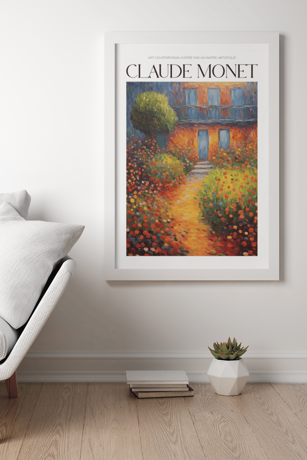 Nord Design-Ressam Serisi Çerçeveli Tablo - Claude Monet - 10-Tablo-3-Milagron.com