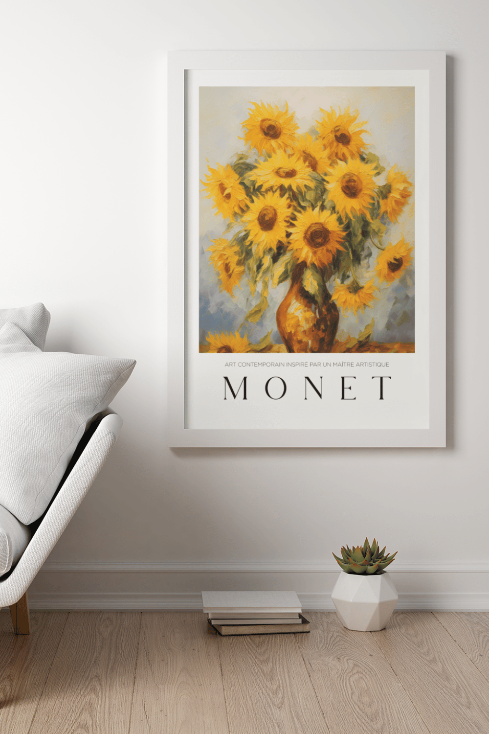 Nord Design-Ressam Serisi Çerçeveli Tablo - Claude Monet - 11-Tablo-1-Milagron.com