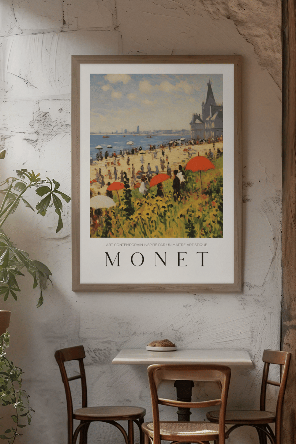 Nord Design-Ressam Serisi Çerçeveli Tablo - Claude Monet - 13-Tablo-1-Milagron.com