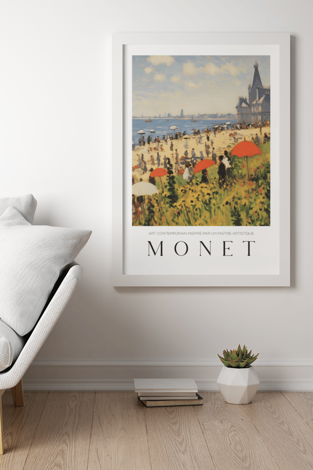 Nord Design-Ressam Serisi Çerçeveli Tablo - Claude Monet - 13-Tablo-3-Milagron.com