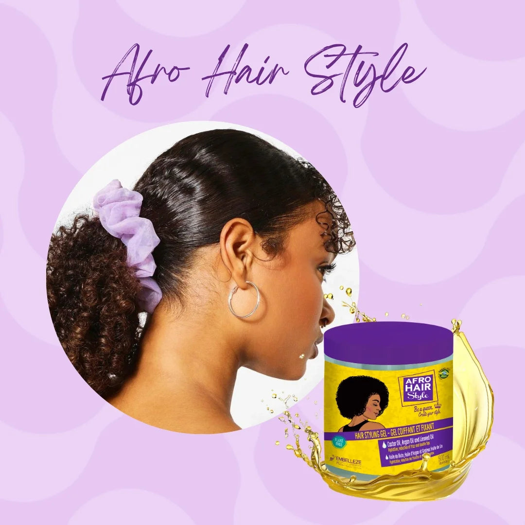 Novex Afro Hair - Afro Kıvırcık Saçlar İçin Bukle Belirginleştirici ve Sabitleyici Jel 500ml