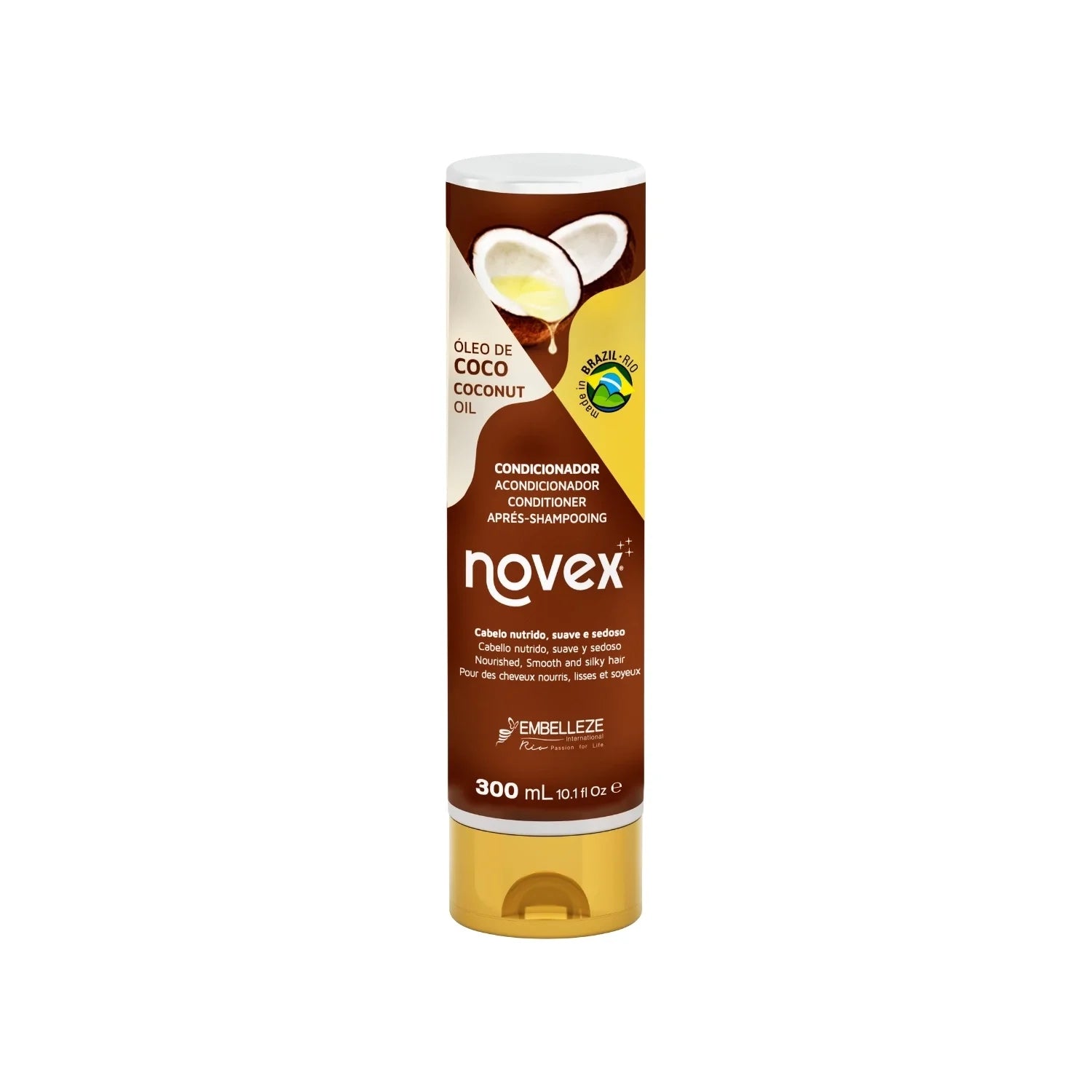 Novex Coconut Oil Kuru ve Hasar Görmüş Saçlar için Saç Kremi 300ml