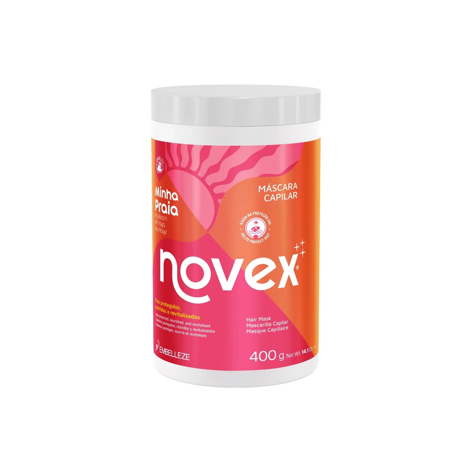 Novex My Beach - Yaza Özel Hindistan Cevizi Özlü Nemlendirici Saç Maskesi 400g