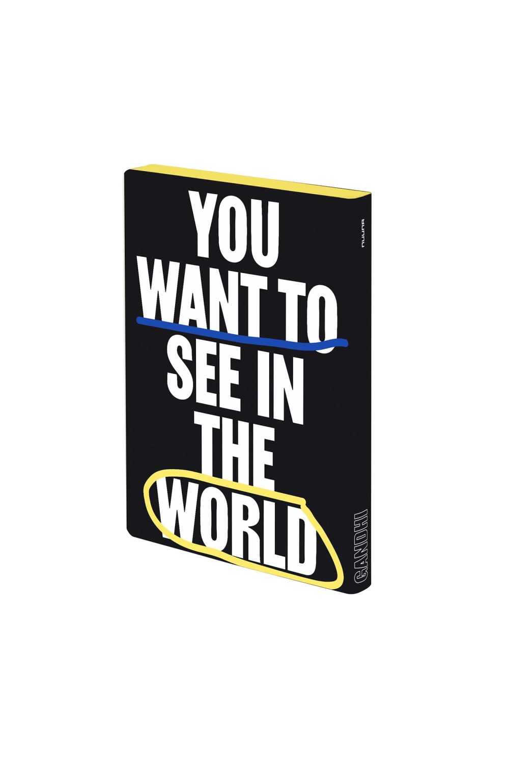 Nuuna-Nuuna Graphic L Defter - Be The Change-Defter-2-Milagron.com