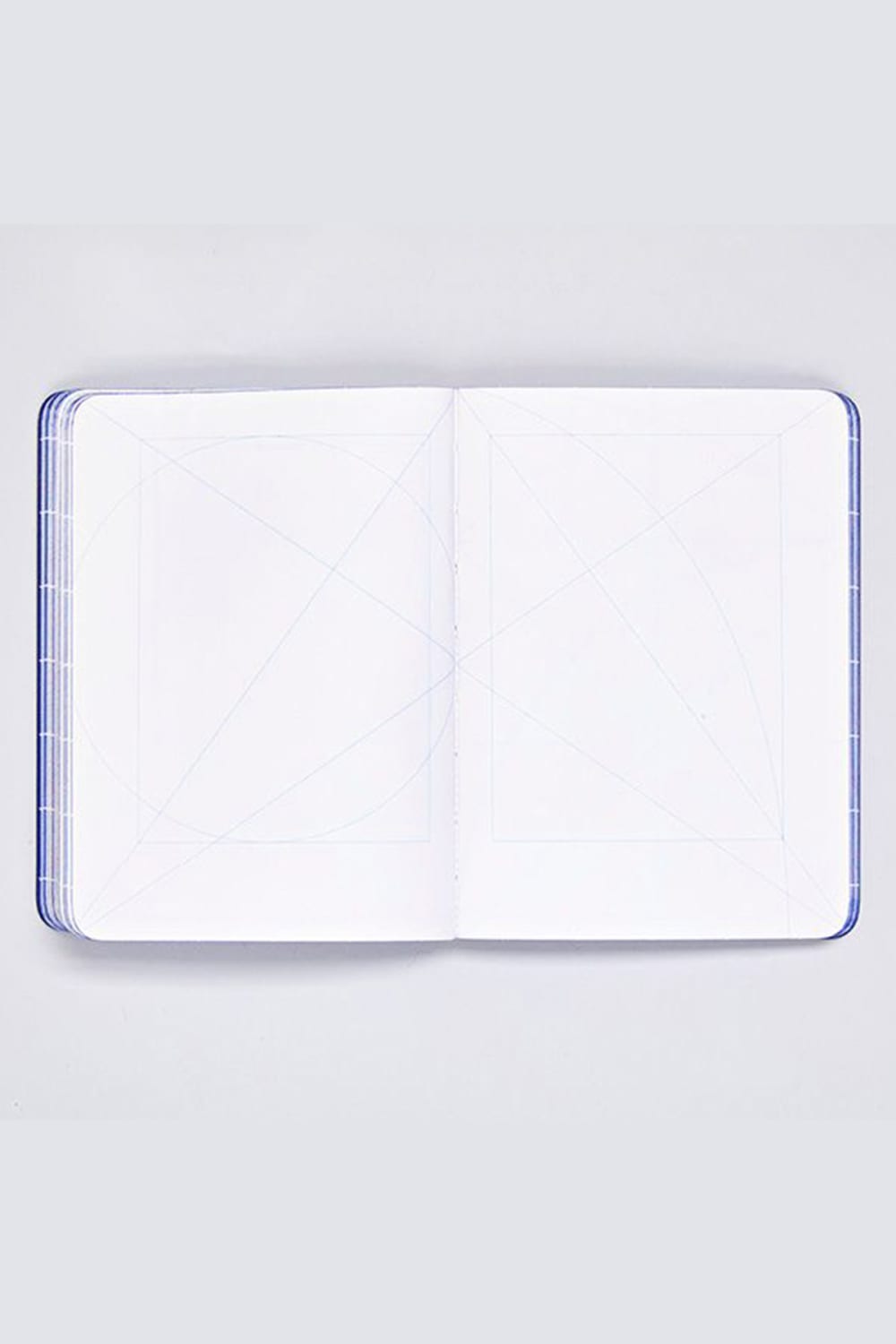 Nuuna-Nuuna Graphic S Defter - Break The Grid Blue-Defter-3-Milagron.com