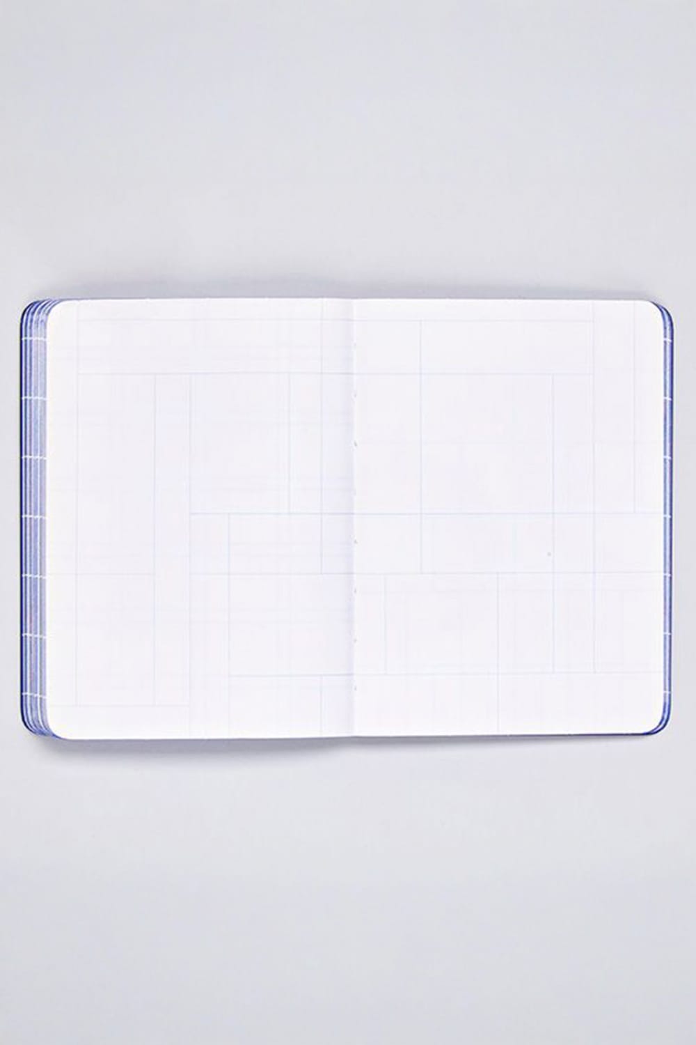 Nuuna-Nuuna Graphic S Defter - Break The Grid Blue-Defter-5-Milagron.com