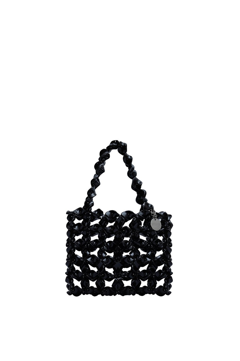 Nyssia Handmade Bag-Recycle Black-El Çantası-4-Milagron.com