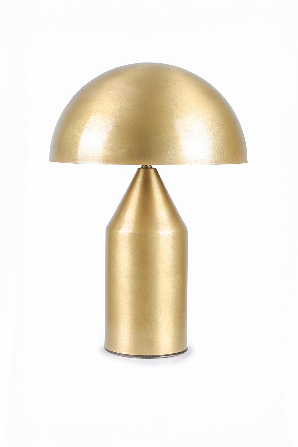 OBJEXOM-Fungi Eskitme Pirinç Kaplama Masa Lambası-Masa Lambası-1-Milagron.com