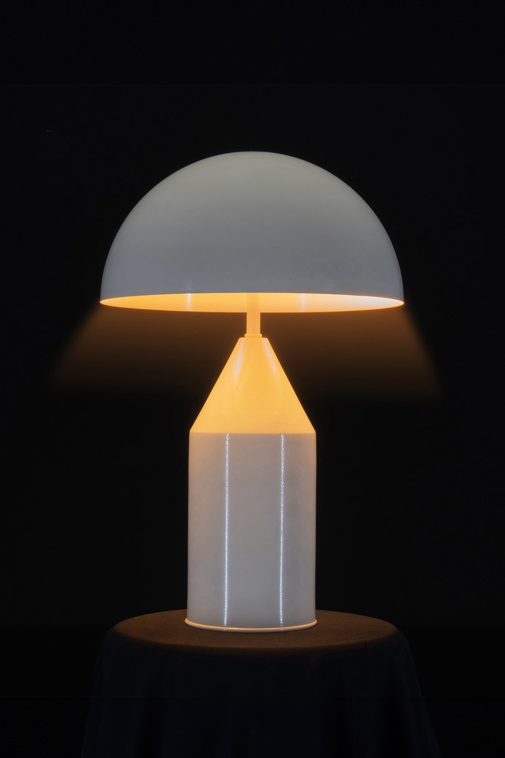 OBJEXOM-Fungi Krom Parlak Masa Lambası-Masa Lambası-2-Milagron.com