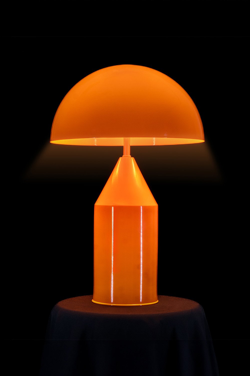 OBJEXOM-Fungi Turuncu Parlak Masa Lambası-Masa Lambası-2-Milagron.com