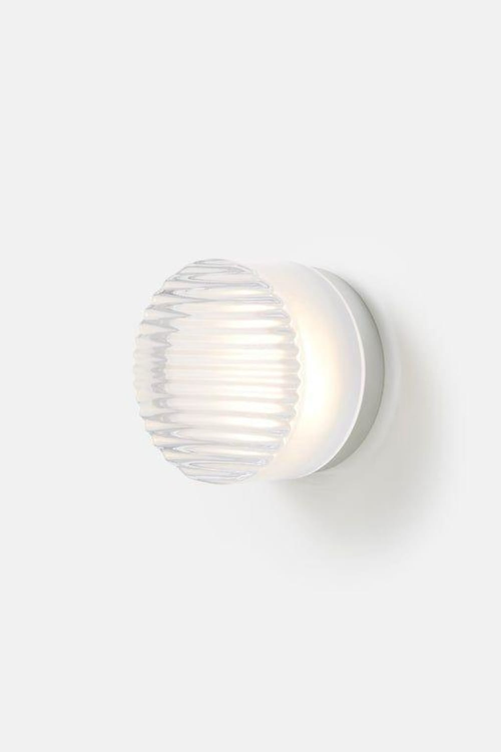 OBJEXOM-Lona Beyaz Cam Duvar Aplik-Aplik-1-Milagron.com