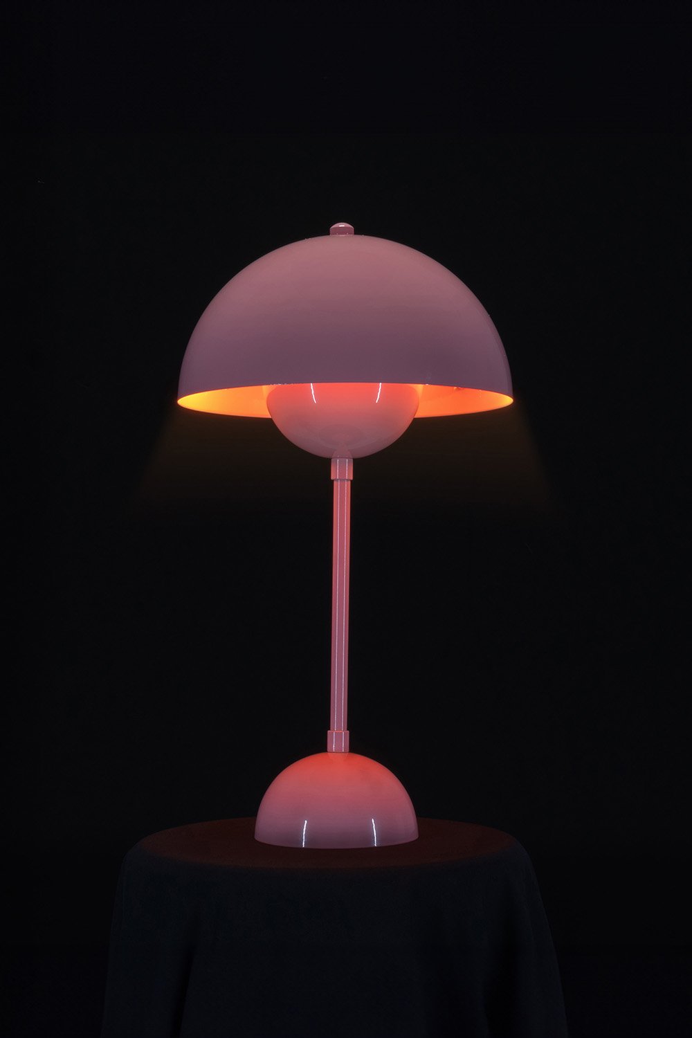 OBJEXOM-Miniglintz Pembe Parlak Masa Lambası-Masa Lambası-2-Milagron.com