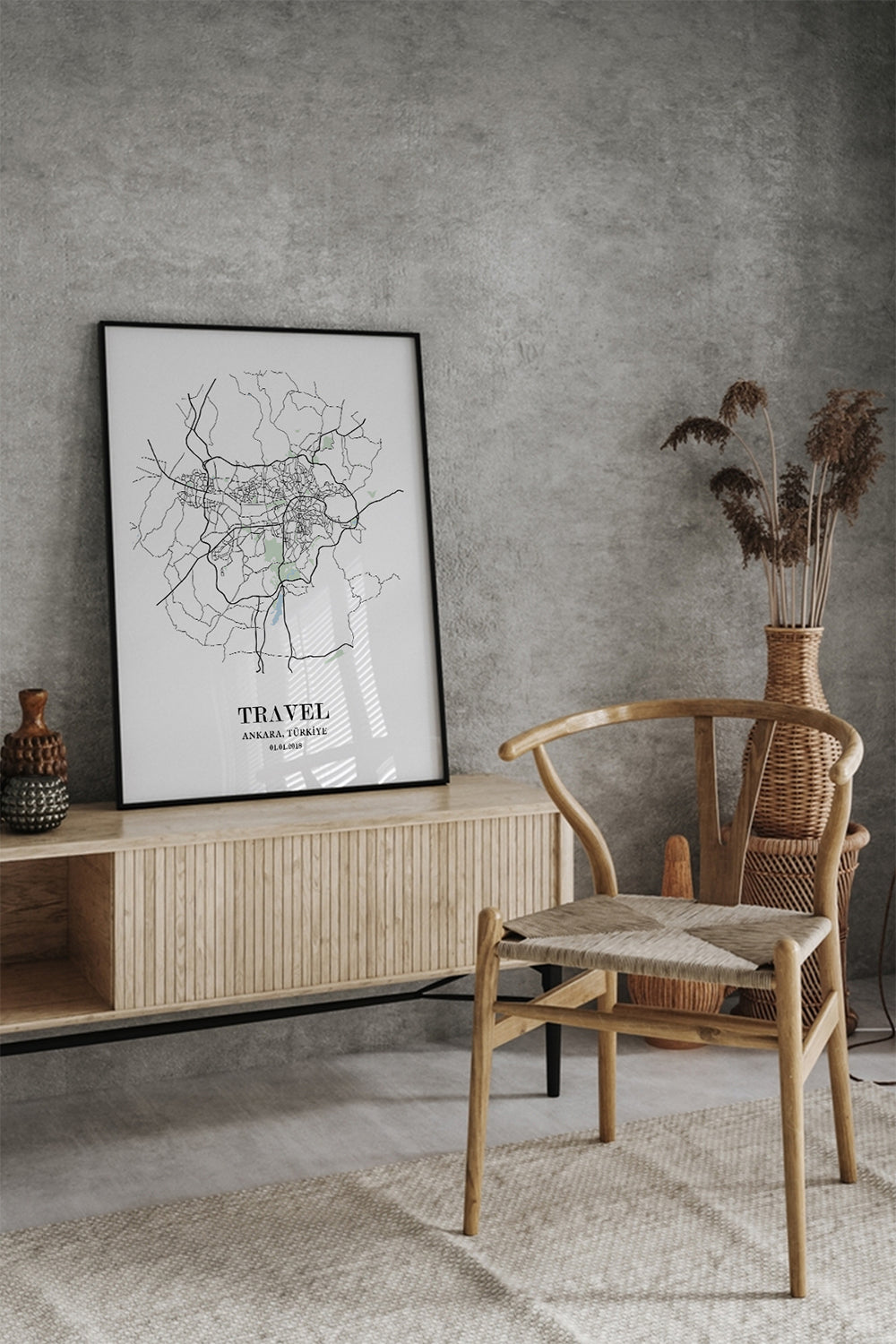 ODA.products-Ankara Kişiselleştirilebilir Şehir Haritası-Tablo-1-Milagron.com