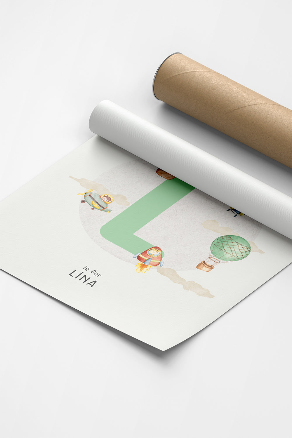 ODA.products-Baby Girl Letter | Çocuk Odası Tablo-Tablo-6-Milagron.com