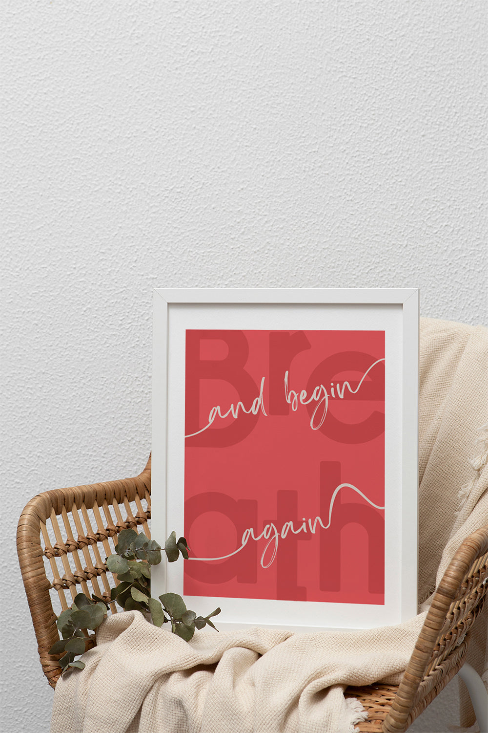 Begin Again | Tipografi Posteri - 0