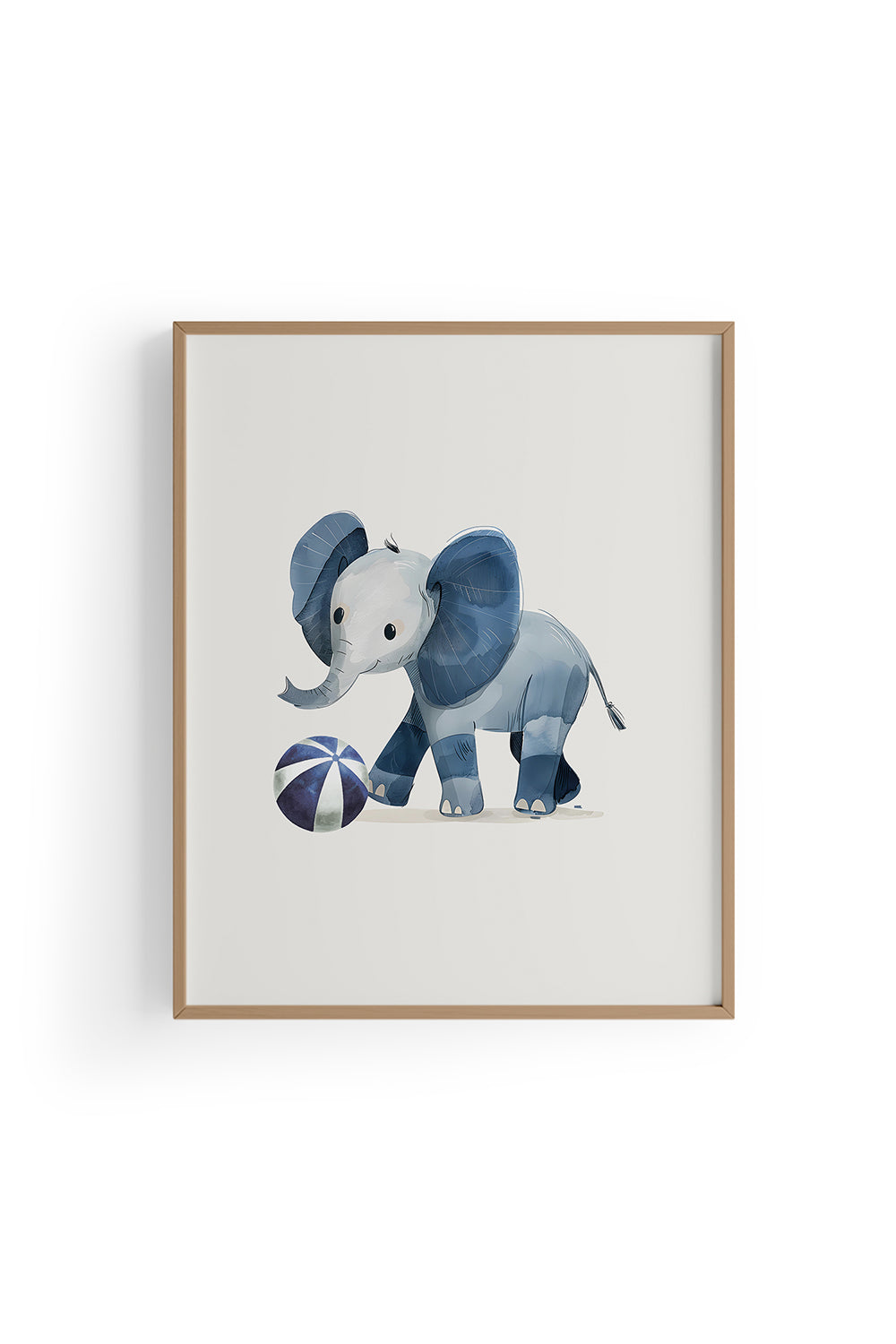 ODA.products-Blue Elephant | Çocuk Odası Tablo-Tablo-3-Milagron.com