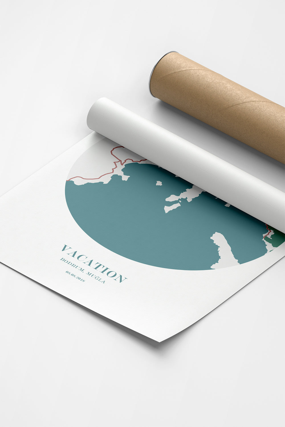 ODA.products-Bodrum Kişiselleştirilebilir Şehir Haritası-Tablo-6-Milagron.com