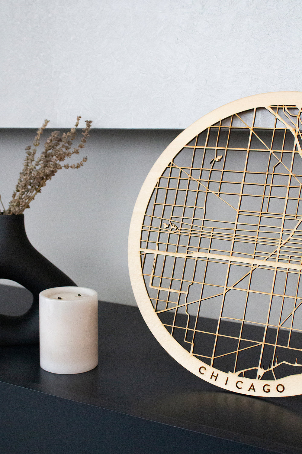 ODA.products-Chicago Ahşap Şehir Haritası-Duvar Dekorları-4-Milagron.com