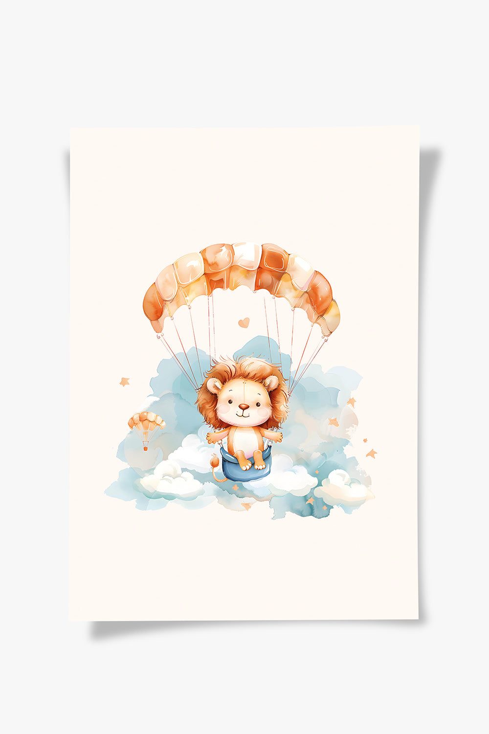 ODA.products-Flying Lion | Çocuk Odası Tablo-Tablo-5-Milagron.com